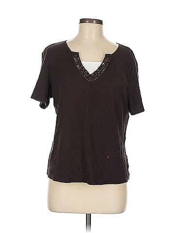 Karen Scott Short Sleeve Top (view 1)