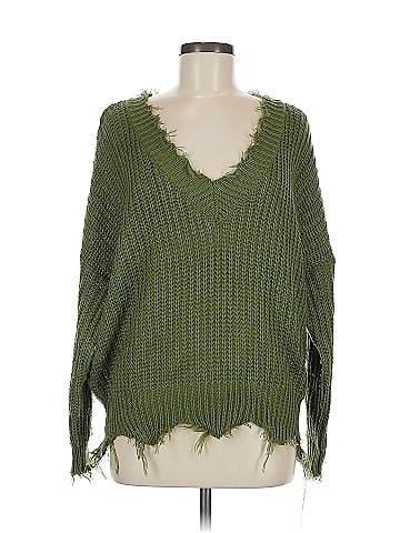 Pink Lily Pullover Sweater (view 1)