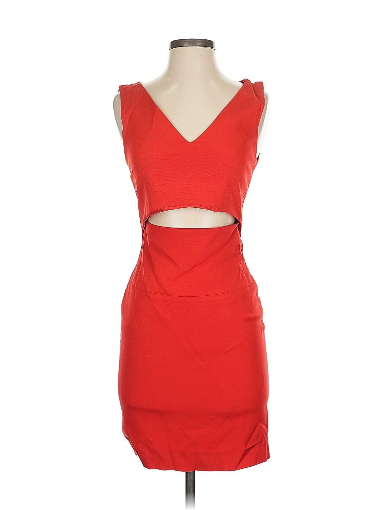 Pre-owned French Connection Cocktail Dress In Red