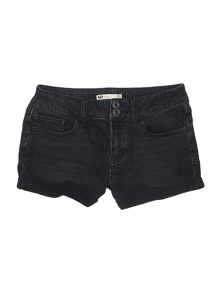 Pre-owned Sonoma Goods For Life Denim Shorts In Black