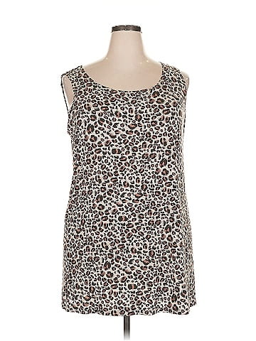 LOGO by Lori Goldstein Casual Dress (view 1)
