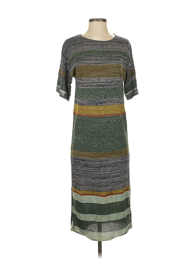 Pre-owned H&m Casual Dress In Gray