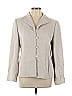 Nina Mclemore Houndstooth Ivory Blazer Size 12 - photo 1