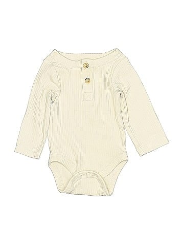 Cat & Jack Long Sleeve Onesie (view 1)