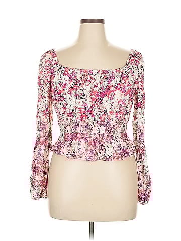 ASTR The Label 3/4 Sleeve Blouse (view 1)