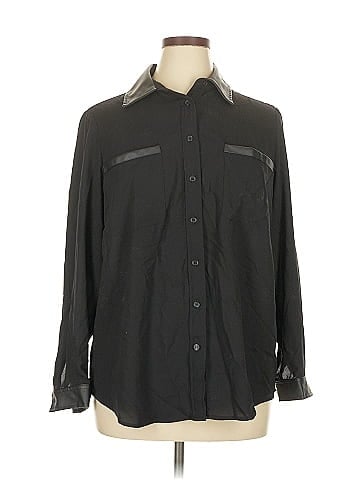 Anne Klein Long Sleeve Blouse (view 1)