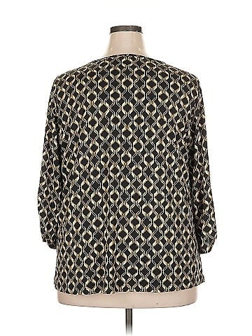 Perseption Concept 3/4 Sleeve Blouse (view 2)