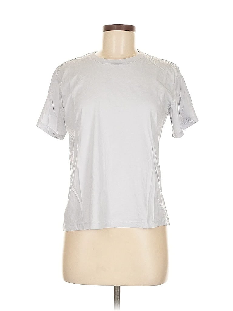 Pre-owned H&m Active T-shirt In Silver
