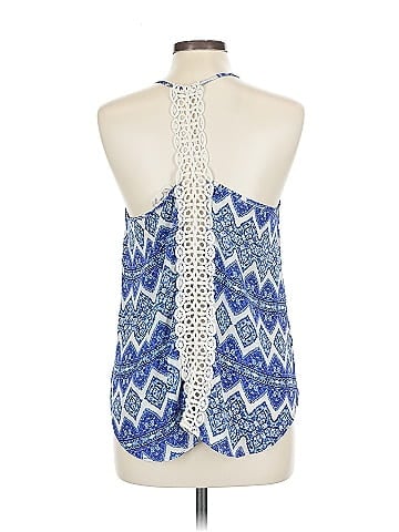 Pink Rose Sleeveless Blouse (view 2)