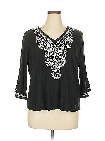 Nic + Zoe 3/4 Sleeve T-Shirt (view 1)