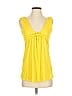 HOSS Yellow Sleeveless Blouse Size S - photo 1