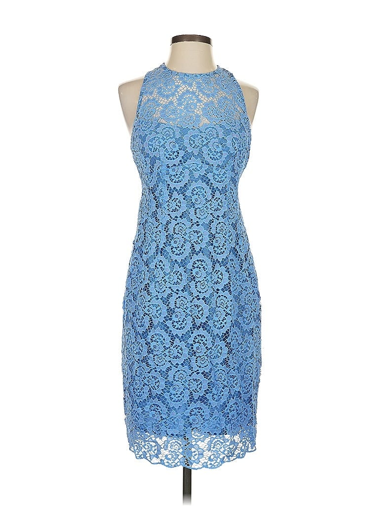 Click to view more detailed imagery on our partner's website Pre-owned Nanette Lepore Cocktail Dress In Blue