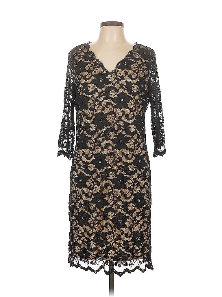 Pre-owned Alexia Admor Cocktail Dress In Black