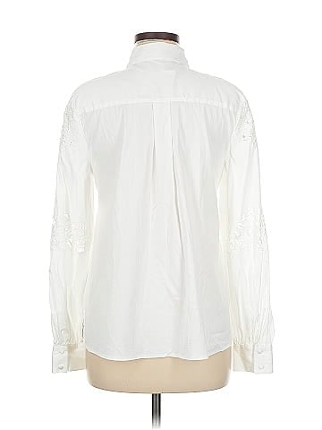 White House Black Market Long Sleeve Blouse (view 2)