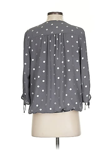 Soho JEANS NEW YORK & COMPANY 3/4 Sleeve Blouse (view 2)