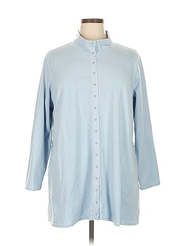 Nic + Zoe 3/4 Sleeve Button-Down Shirt (view 1)