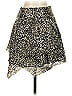 IRO 100% Silk Animal Print Black Silk Skirt Size EU (FR) 34 / US 2 - photo 1