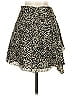 IRO 100% Silk Animal Print Black Silk Skirt Size EU (FR) 34 / US 2 - photo 2