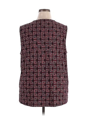 Anne Klein Sleeveless Blouse (view 2)