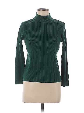 Karen Scott 3/4 Sleeve Turtleneck (view 1)