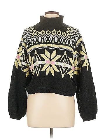 Planet Gold Pullover Sweater (view 1)