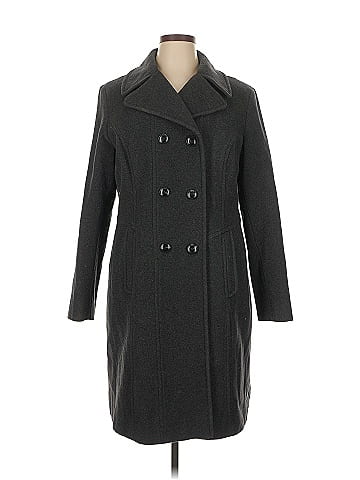 AK Anne Klein Wool Coat (view 1)