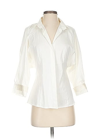 Ellen Tracy 3/4 Sleeve Button-Down Shirt (view 1)