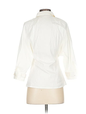 Ellen Tracy 3/4 Sleeve Button-Down Shirt (view 2)
