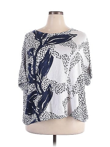 Nic + Zoe 3/4 Sleeve Blouse (view 1)