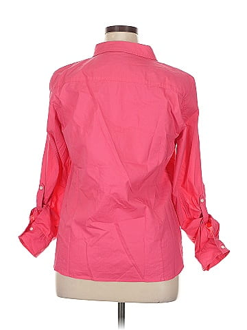 Tommy Hilfiger 3/4 Sleeve Button-Down Shirt (view 2)
