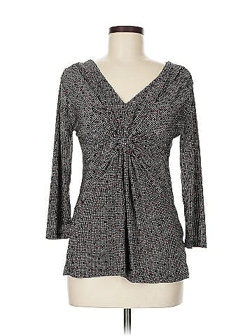 Daisy Fuentes Chic Black Polka Dot Blouse (view 1)