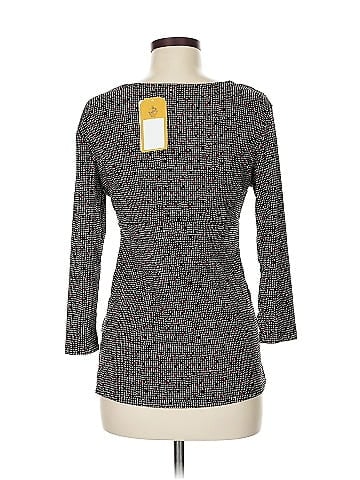 Daisy Fuentes Chic Black Polka Dot Blouse (view 2)