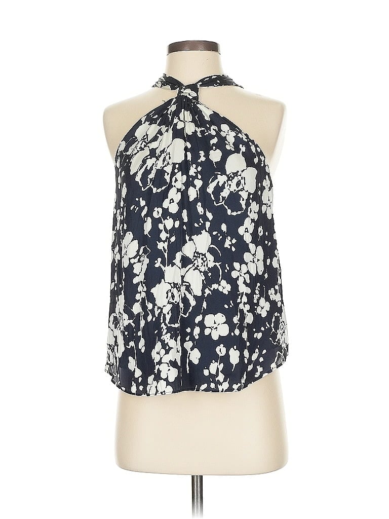 Pre-owned Joie Sleeveless Blouse In Blue