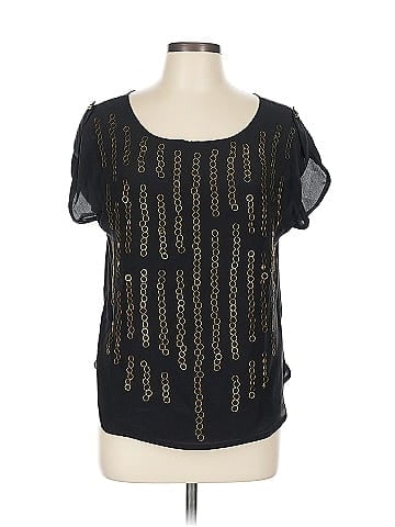 Aryn K. Short Sleeve Blouse (view 1)