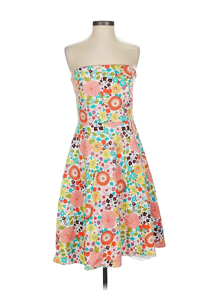 Pre-owned Spense Cocktail Dress In Orange