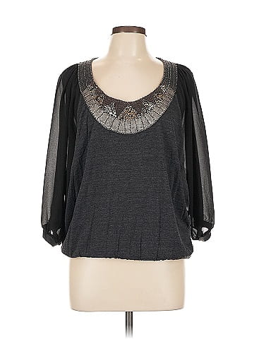 Miss Me 3/4 Sleeve Top (view 1)