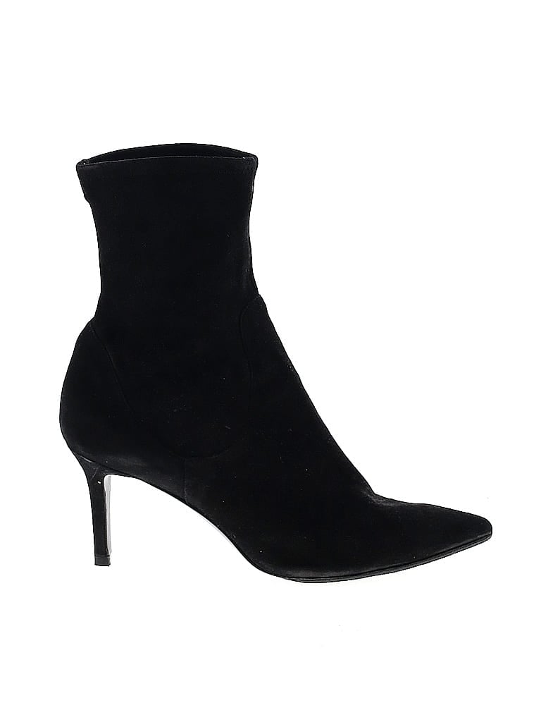 Pre-owned Sergio Rossi Ankle Boots In Black
