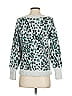 Ann Taylor LOFT Animal Print Silver Pullover Sweater Size XS - photo 2