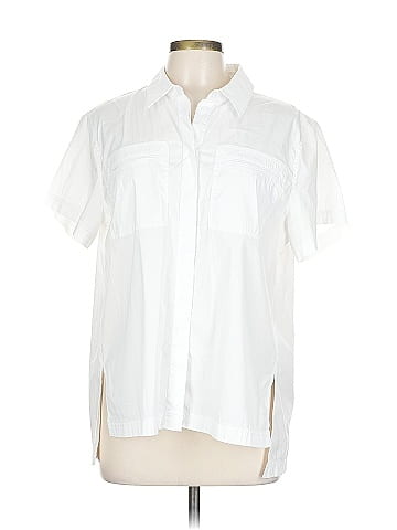 Theory Short Sleeve Blouse (view 1)