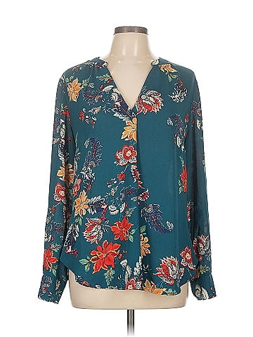 Soho JEANS NEW YORK & COMPANY Long Sleeve Blouse (view 1)