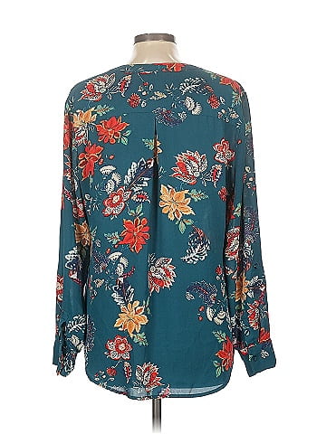 Soho JEANS NEW YORK & COMPANY Long Sleeve Blouse (view 2)