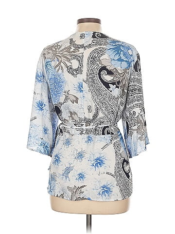Soho JEANS NEW YORK & COMPANY 3/4 Sleeve Blouse (view 2)