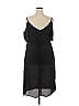 Olive 100% Cotton Solid Black Brown Cocktail Dress Size XL (estimated) - photo 2