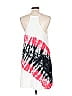 Peach Love Cream California 100% Rayon Tie-dye White Casual Dress Size L - photo 3