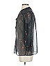 Paige Gray 3/4 Sleeve Blouse Size XS - photo 5