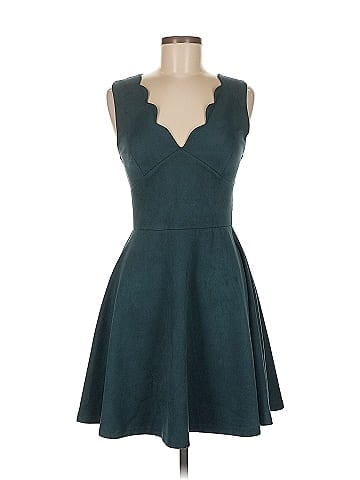 Aqua Cocktail Dress (view 1)