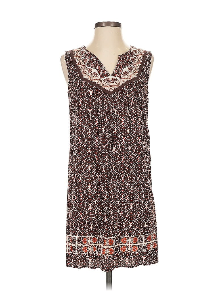 Pre-owned Max Studio Casual Dress In Brown