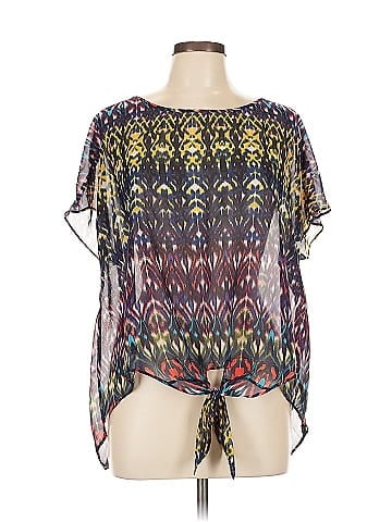Bisou Bisou Short Sleeve Blouse (view 1)