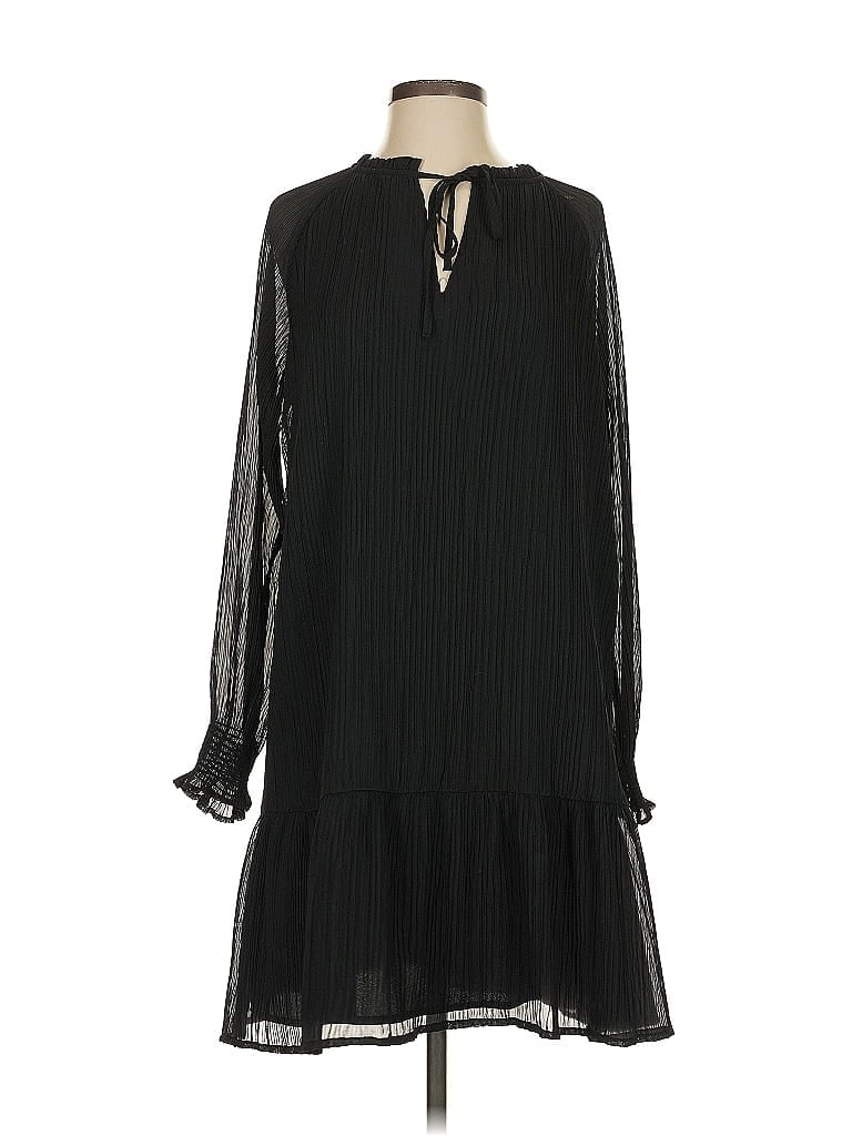 Pre-owned Ann Taylor Loft Casual Dress In Black