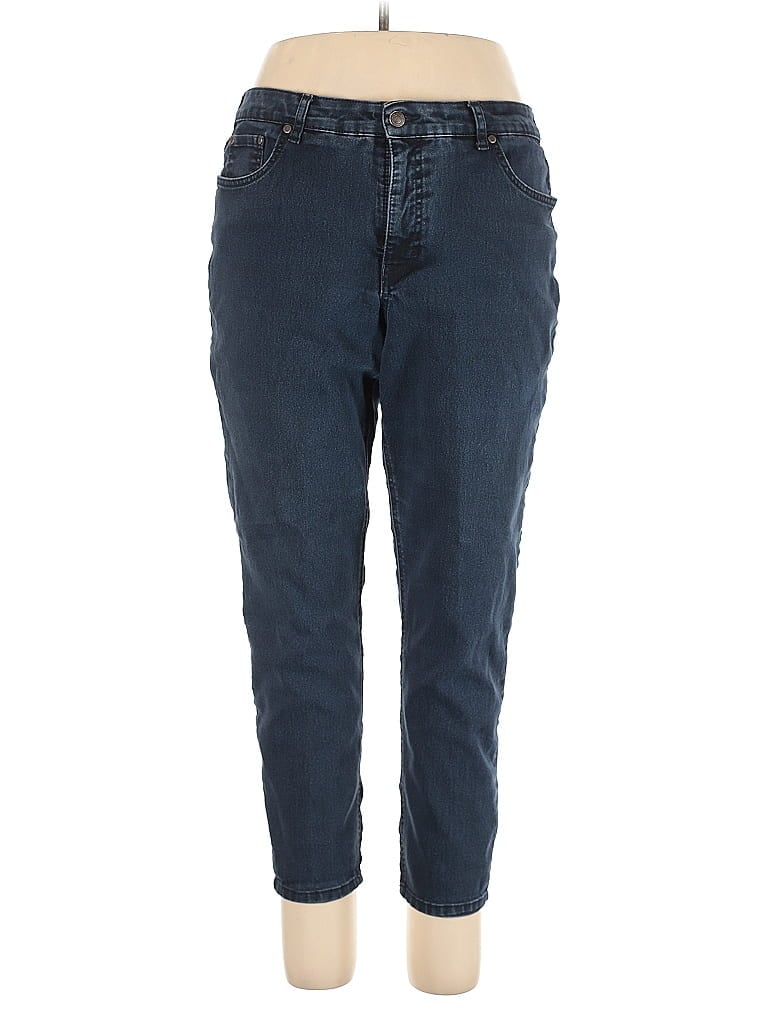 Pre-owned Jaclyn Smith Jeans In Blue
